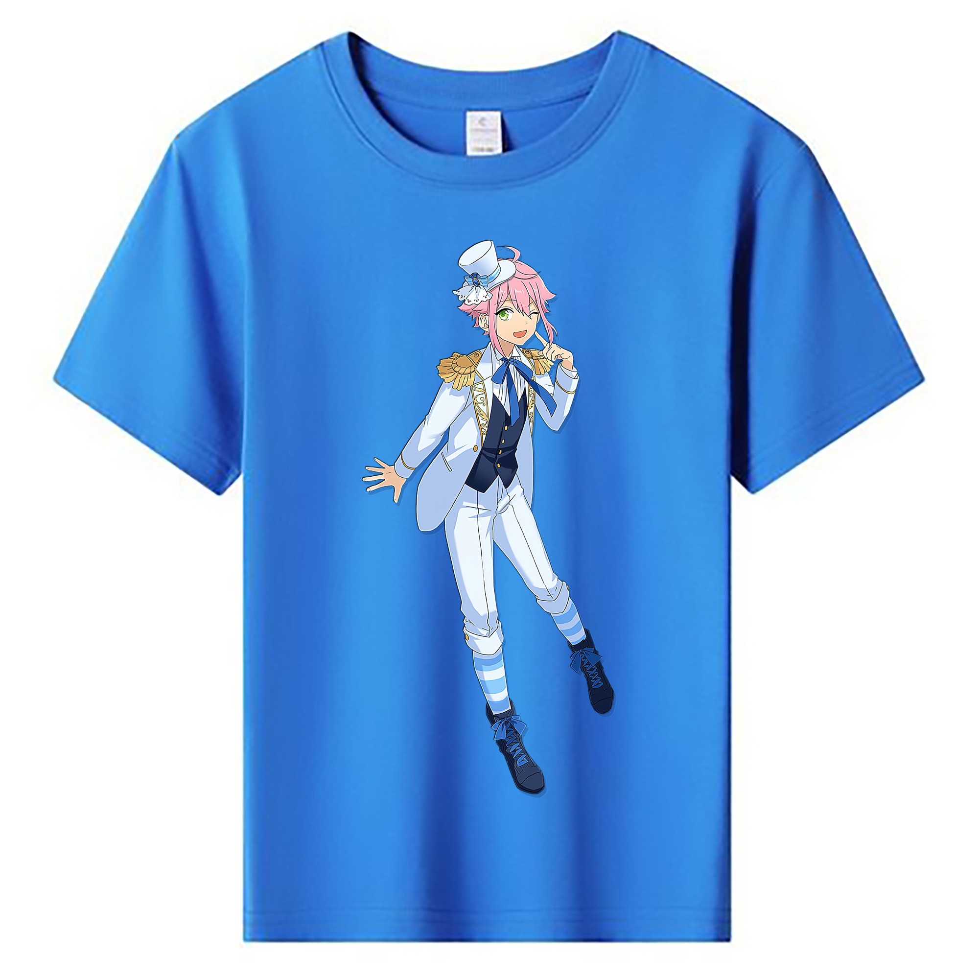 （画像用） あんさんぶるスターズ! Ensemble Stars 綿100％キッズTシャツ（フロントプリント）